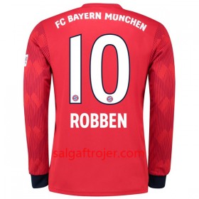 FC Bayern München Fodboldtrøjer Robben 10 Hjemmebanesæt 2018/19 Langærmet